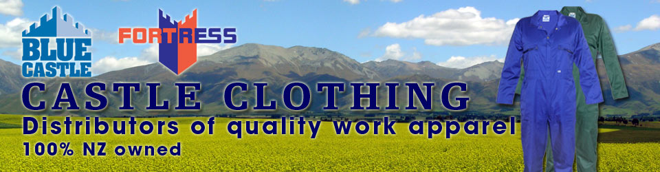 Castle Clothing NZ- Distributors of quality work apparel